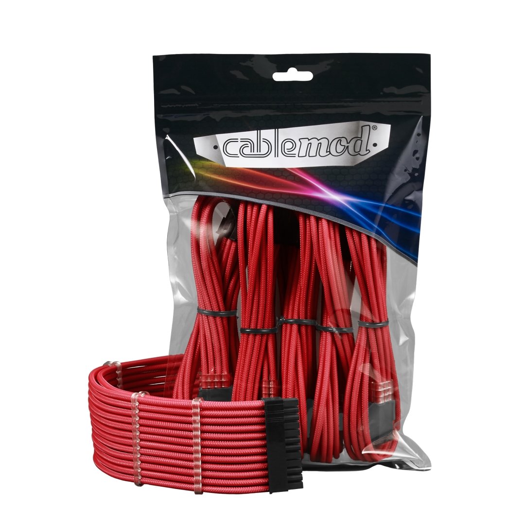 Amazon.in Buy CableMod PRO ModMesh Cable Extension Kit RED Online at