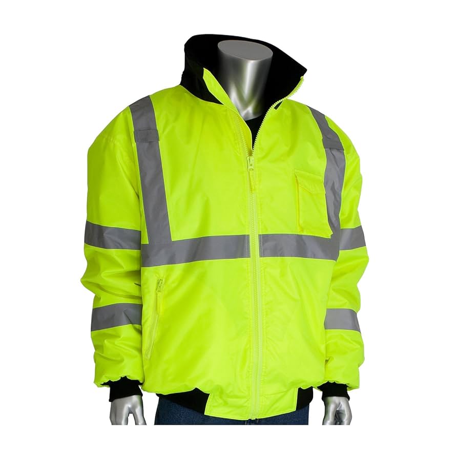 PIP 333-1762-LY/XL ANSI Class 3 Value 2-in-1 Bomber Jacket