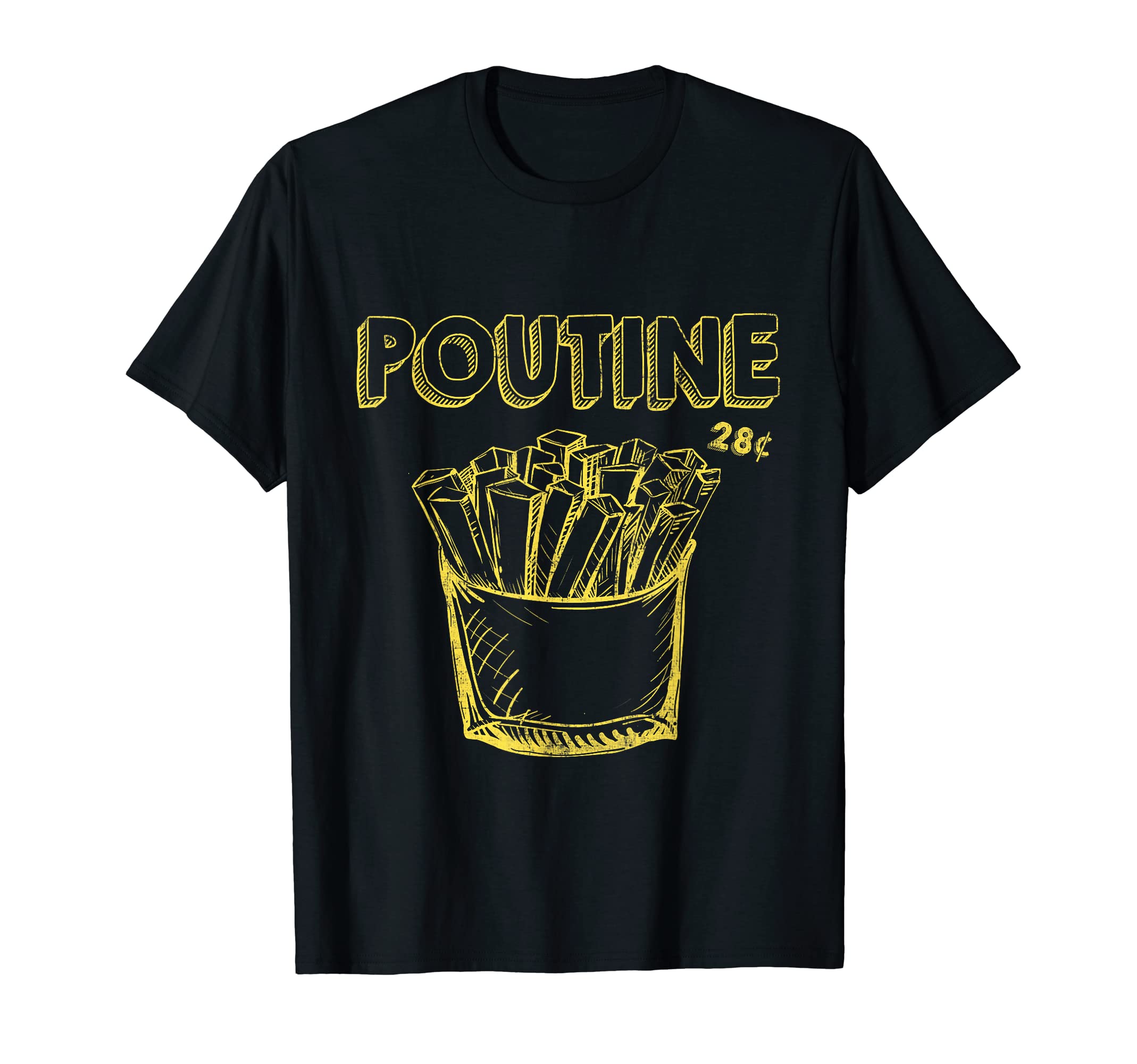 Cute Foodies Poutine Canada LoverFunny Poutine Canada Montreal Quebec Canada Food Lover T-Shirt
