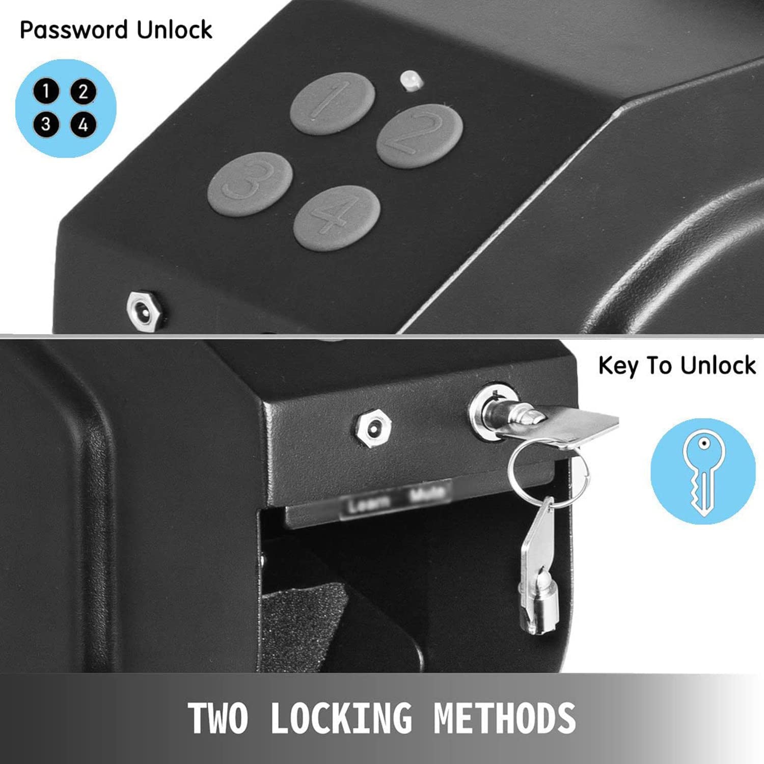 Rottner Gunmaster XL coffre-fort pour arme courte à reconnaisance d'empreinte digitale acheter en ligne avec livraison gratuite