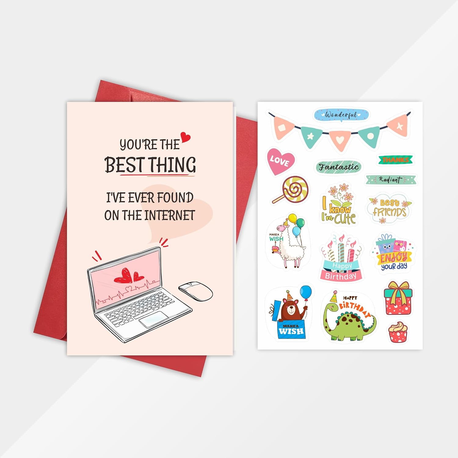 Funny Internet Love Card, You're the Best Thing I've Ever Found