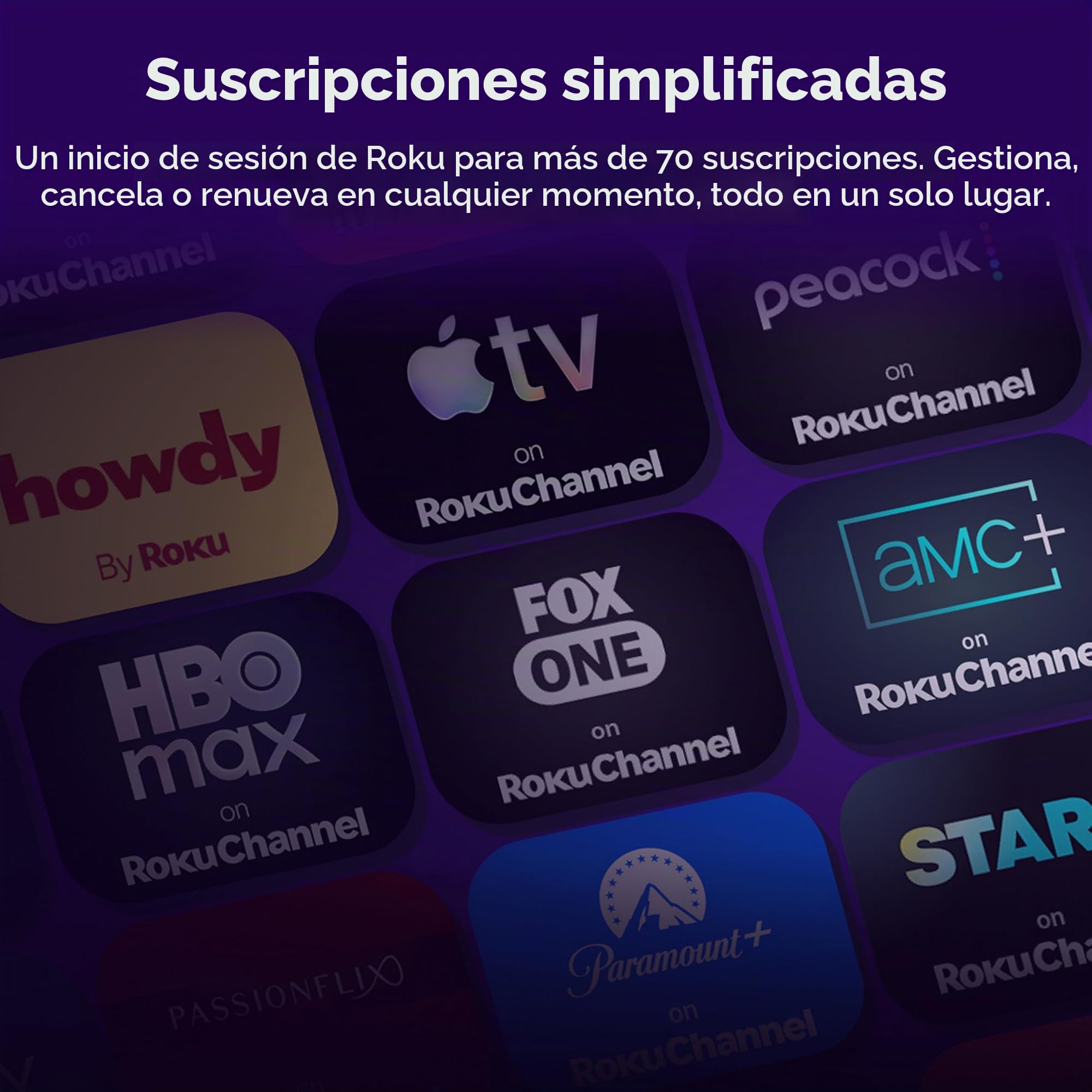 Roku Streaming Stick HD 2025: Dispositivo de transmisión Roku para TV con Control Remoto de Voz, TV Gratis y en Vivo
