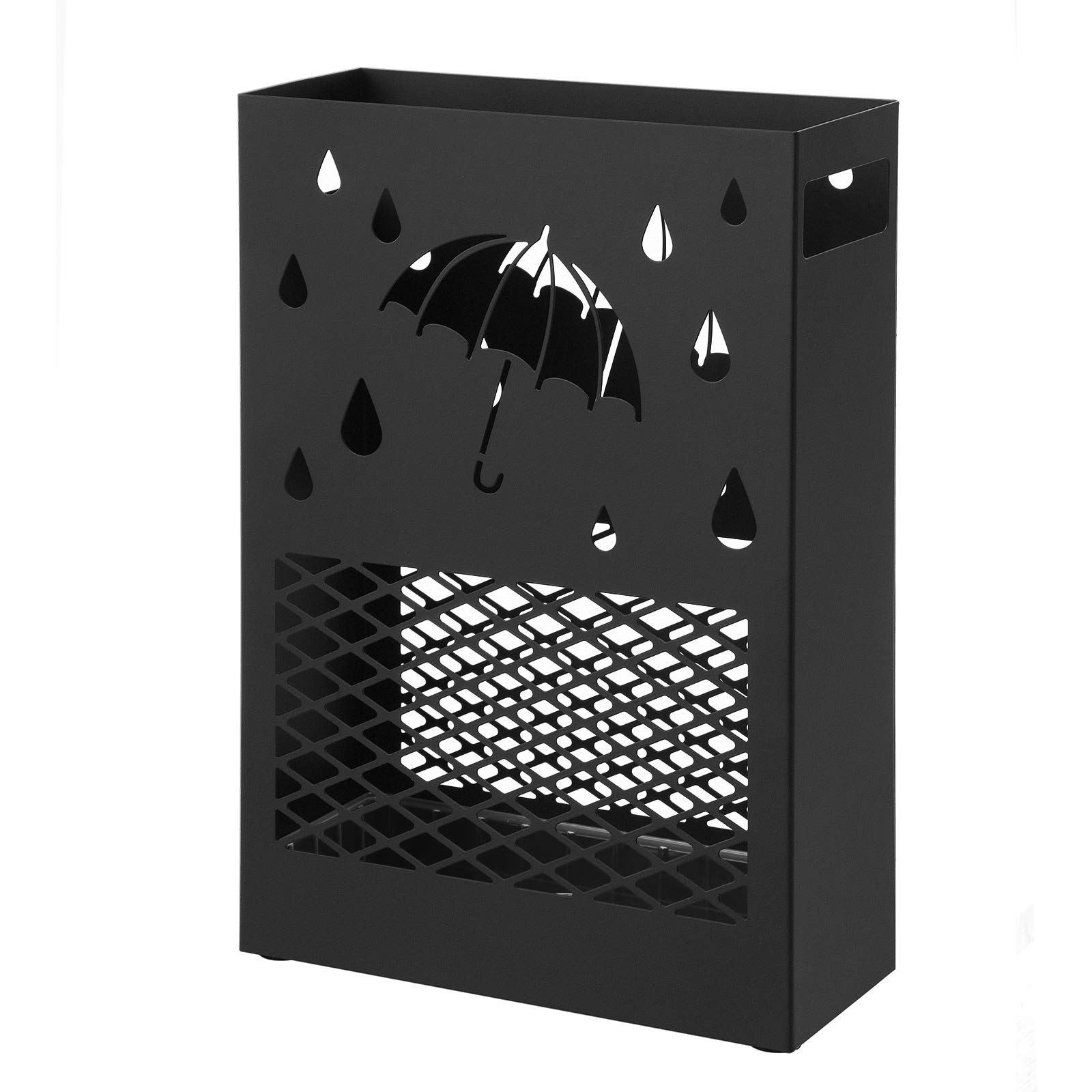 Buy SONGMICS Metal Umbrella Stand, Rectangular Umbrella Holder Rack