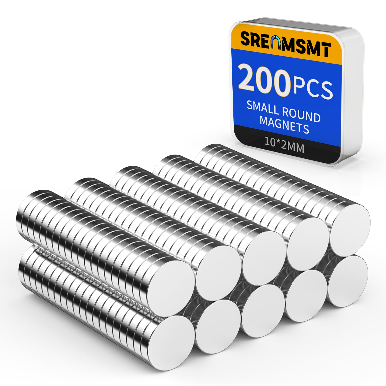 Small Magnets, 7 Sizes Neodymium Magnets for Crafts, 290 Pack — Amazon image 14