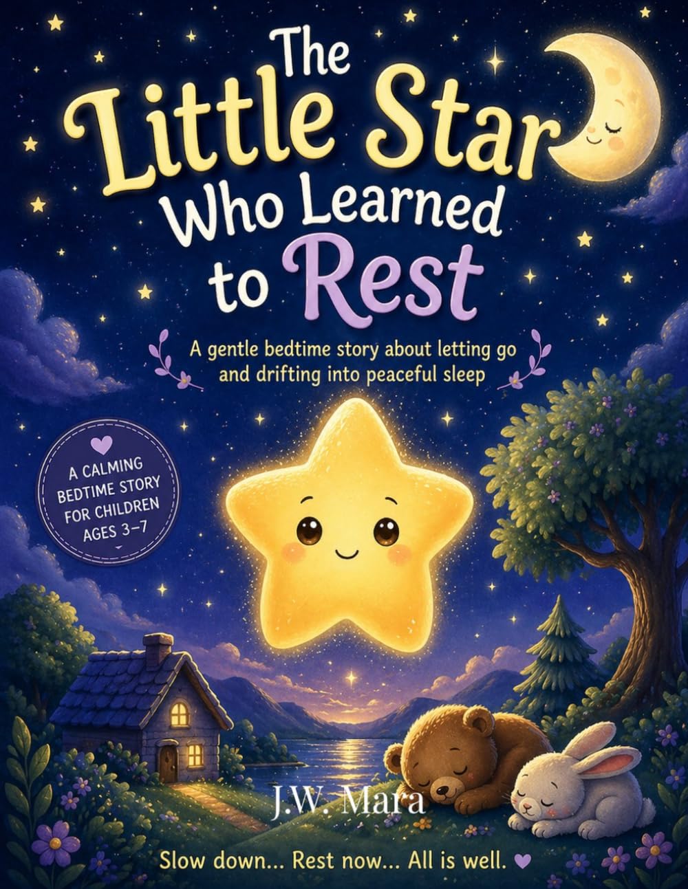 The Little Star Who Learned To Rest: A Gentle Bedtime Story About Letting Go and Drifting into Peaceful Sleep