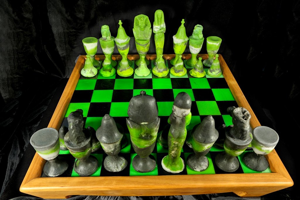 Glass Chess Set