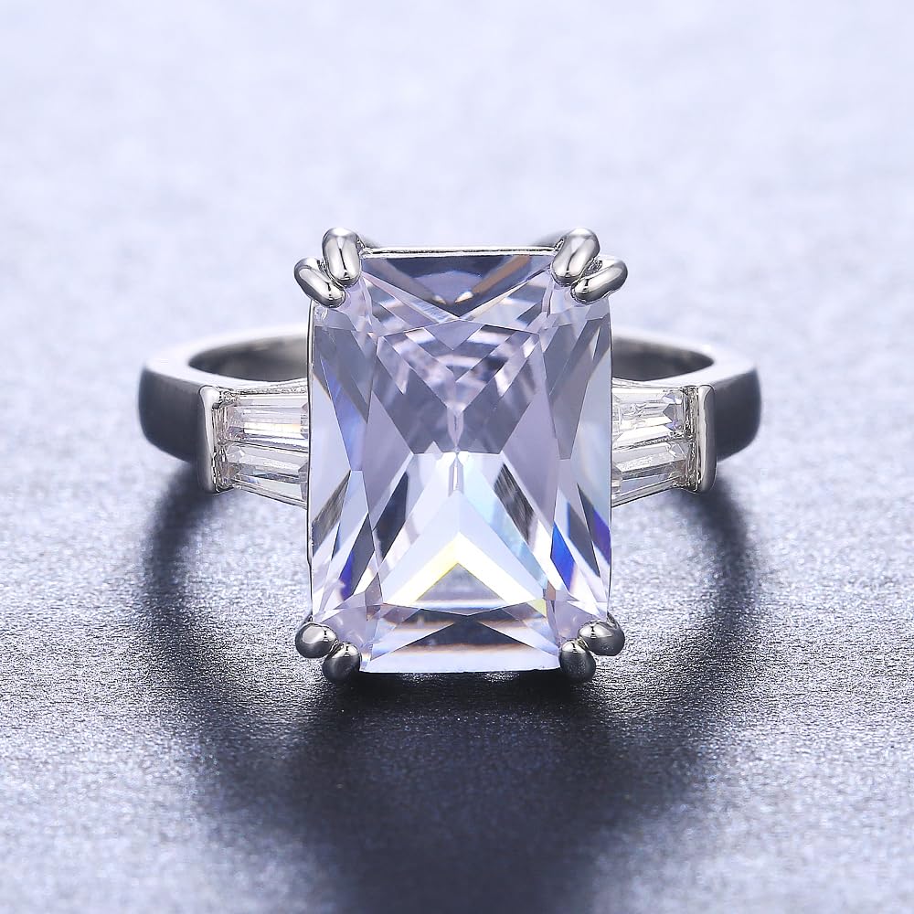 Geometric Oversized CZ Ring Minimalist for Women Wedding Band Jewelry | Proposal, Wedding Ceremony, Bridal Party, Bridesmaid, Wedding Anniversary,