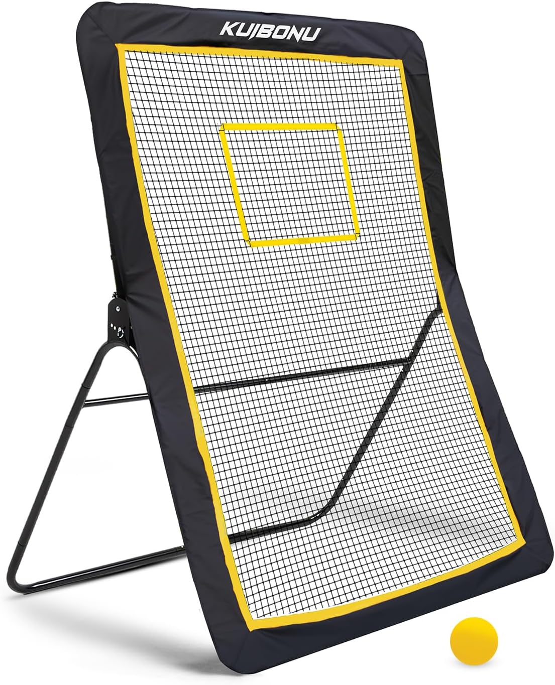 KuiBonu Lacrosse Rebounder 5x7ft, Volleyball Rebounder Net