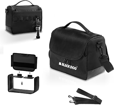 Blackdog 0.75kg/1.65lbs Lightweight Camping Storage Bag, Waterproof Tactical Organizer with Removable & Adjustable Shoulder Strap, Camping Gear Organizer for Outdoor Camping Hiking Picnic