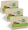 Jabón en Barra Natural Hecho a Mano en Frío – Pera con Semillas de Chía y Nabo - Aloe Vera y Colágeno Vegetal – Fórmula Exfoliante Suave - Paquete de 3 1