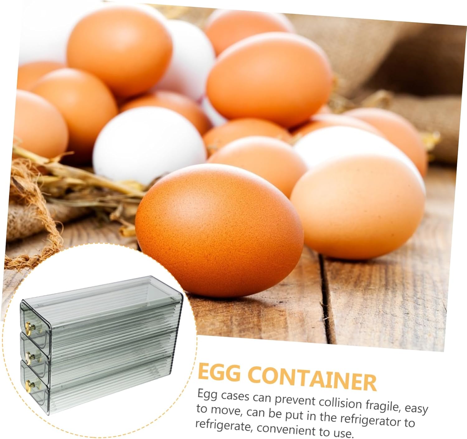 ARTIBETTER Household Dispenser Rolling -grade Storage Organizer for Refrigerator for Kitchen Easy to Use and Install