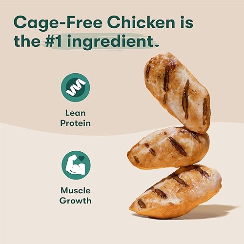 Miniatura 3 de Jinx Alimento seco prémium para perros sin granos, para todas las vidas, croquetas de pollo real, batata y zanahoria con superalimentos para apoyo