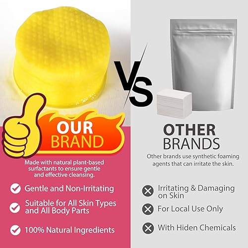 Miniatura 6 de WHLH & WELL-BEING Almohadillas limpiadoras de ácido kójico de cúrcuma con vitamina B5, vitamina C, ácido kójico y almohadillas de limpieza de