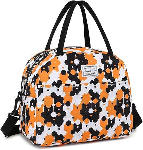 Miniatura 1 de Bolsa de almuerzo reutilizable con aislamiento térmico para adultos, resistente al agua, bolsa de almuerzo para mujereshombres, trabajo, picnic,