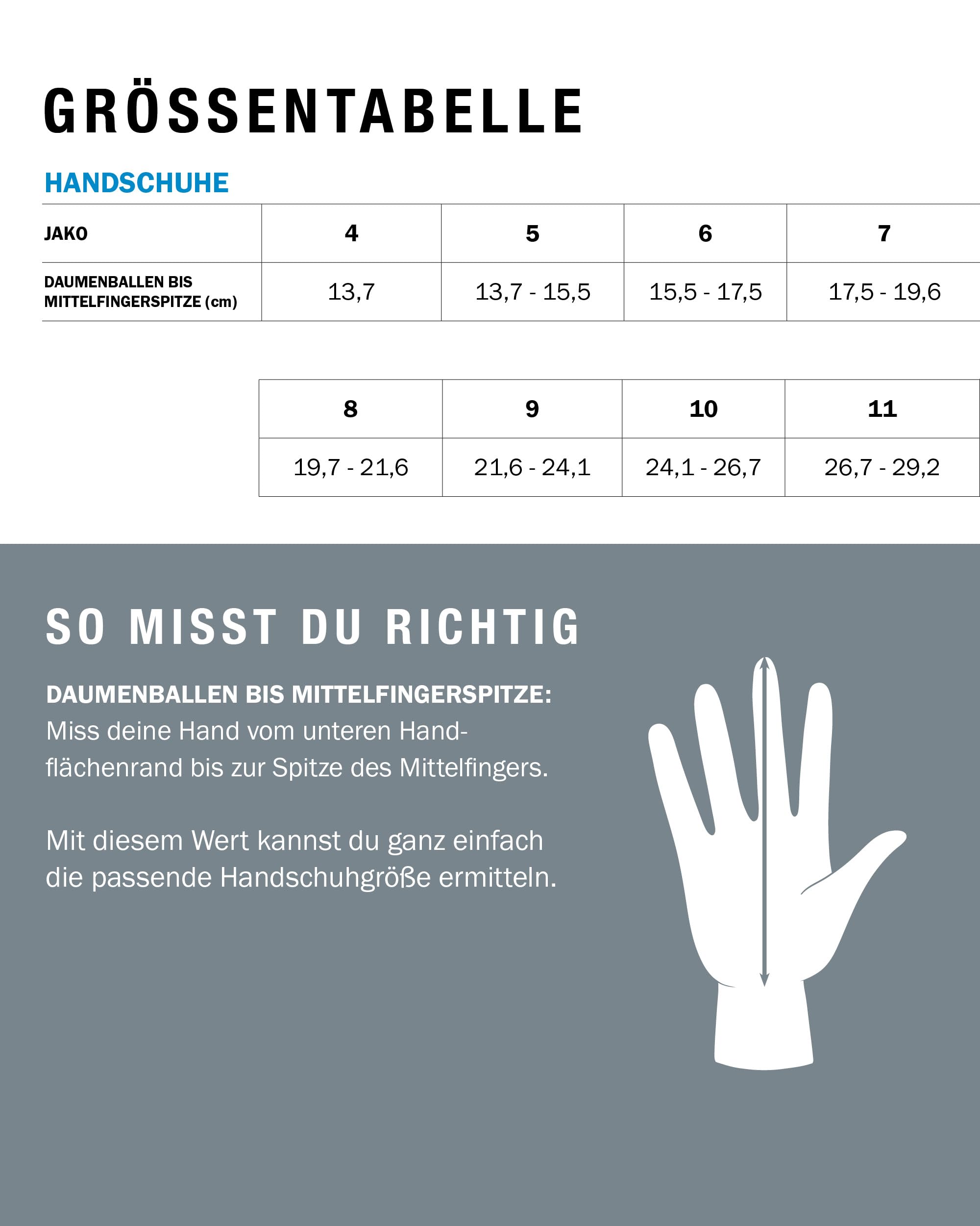 JAKO Mütze + Schal + Handschuhe Winterset C1299