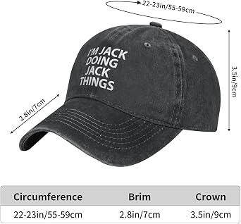 I'm Jacks Doing Jacks Things Hat Men Baseball Caps Cute Caps
