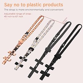 EasyAcc Water Bottle Holder Strap Sling, for Owala FreeSip 24 32 40 oz, Hydro Flask, Cirkul, Yeti, Stanley Flip, Universal Water Bottles, with Carabiner, for Walking Curise Travel (Bottle Excluded)