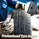 GOPALLAL 10 Pc'sTire Repair Rubber Nail Car Tire Repair Nails Tire Repair Rubber Screws Fast Tire Repair Tool for Car Motorcycle Tire Puncture Repair (10) gallery image