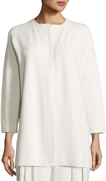 eileen fisher jacquard jacket