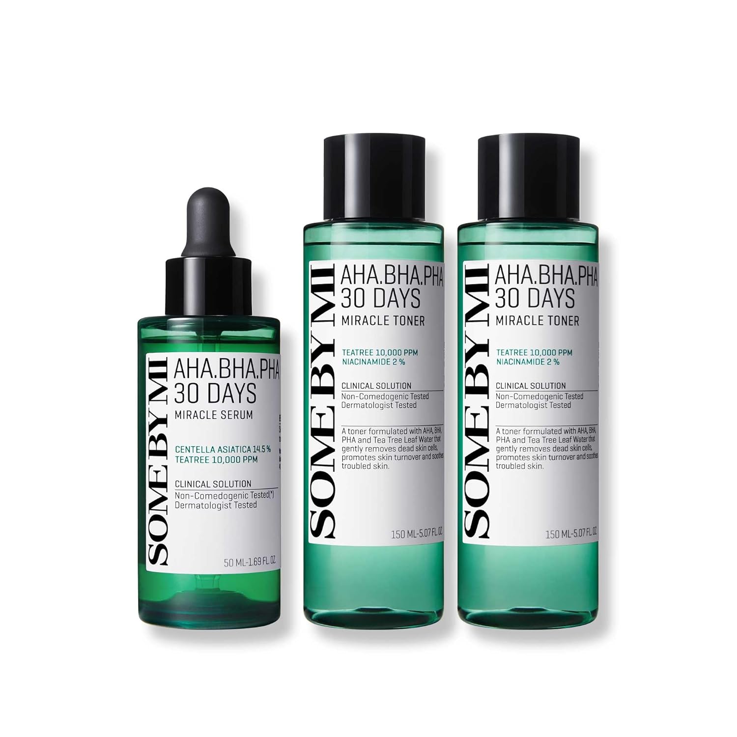 SOME BY MI AHA BHA PHA 30 Days Miracle Serum & 2EA Miracle Toner