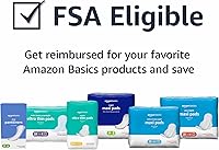 Vista 7 de Yaxa Basics Thick Maxi Pads with Flexi-Wings for Periods, Extra Long Length, Super Absorbency, Unscented, Size 3, 104 Count (4 Packs of 26)