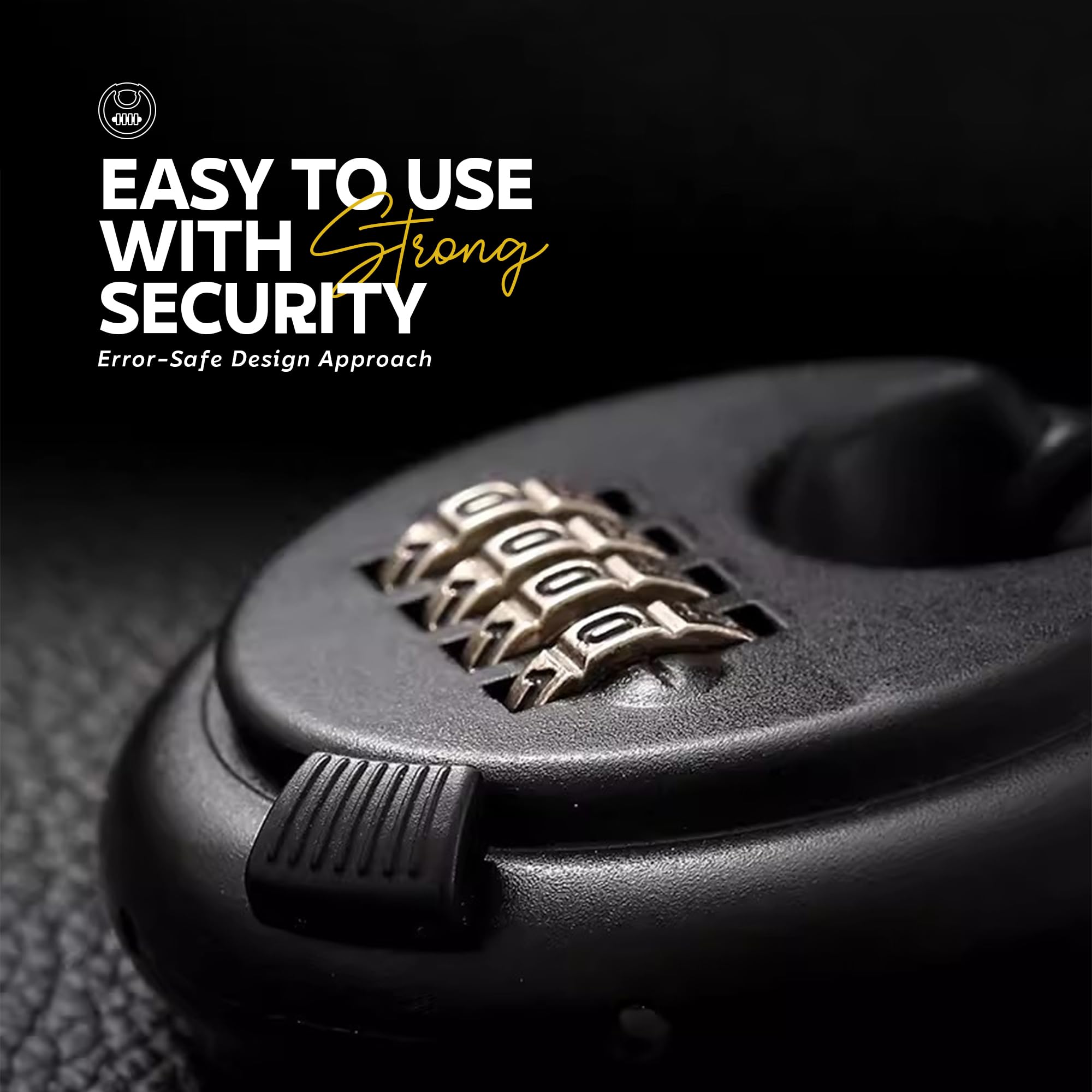 MIORAH Combination Lock | Heavy Duty Number Lock for Door | Keyless Password Padlock for Home & Gate Security — Amazon image 7