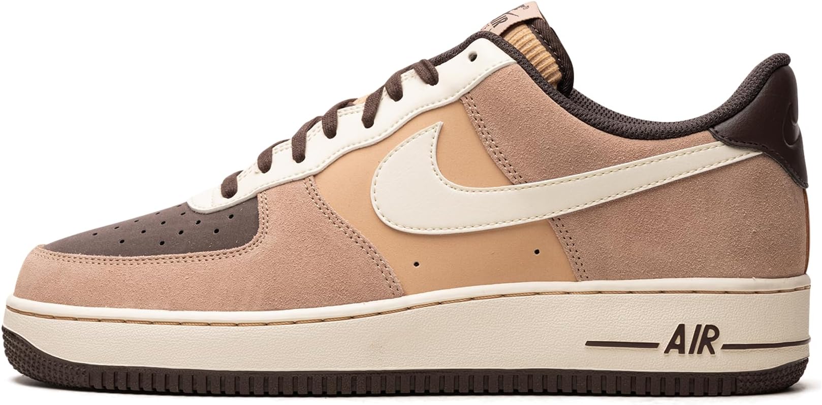 all brown nike air force 1
