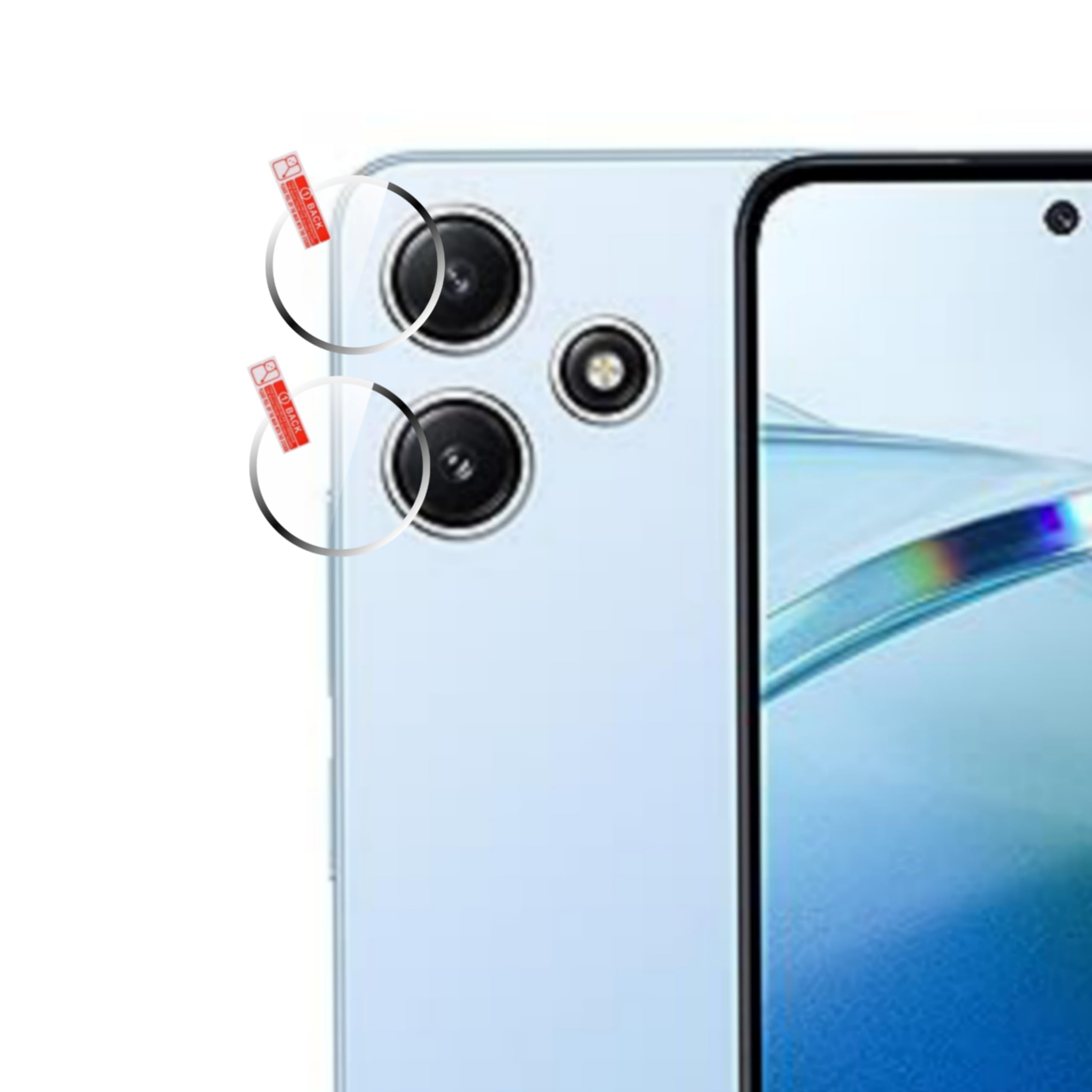 Pack of 1) Back Camera Lens compatible with Redmi 12 5G Back Pack of 1) Back Camera Lens compatible with Redmi 12 5G Back