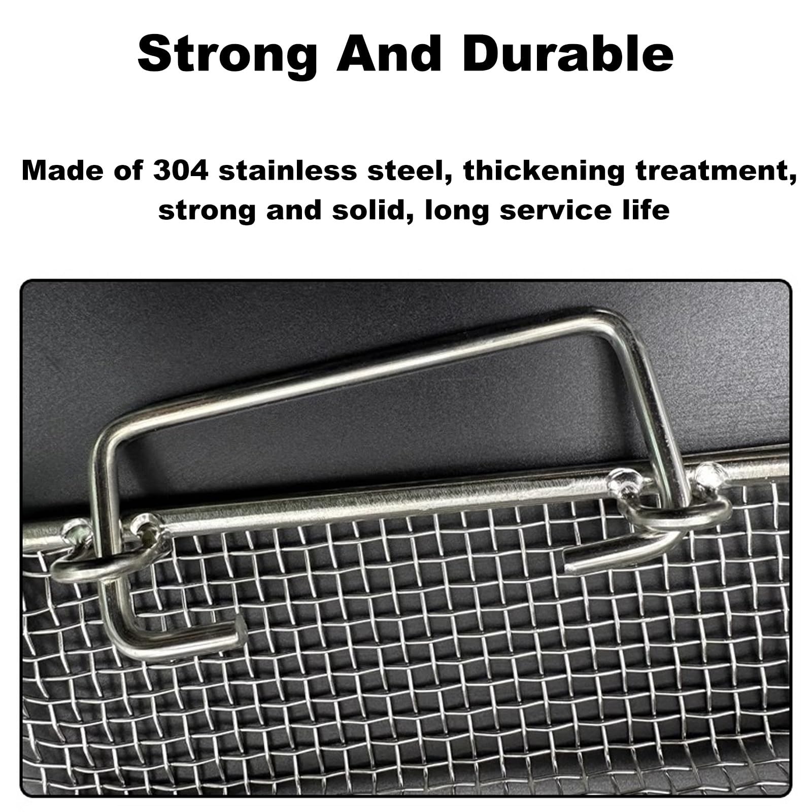 Cesta Esterilización Acero Inoxidable 304 con Tapa para Instrumentos Médicos Dentales | Cesta quirúrgica resistente, marco engrosado de 5 mm, uso en hospitales y clínicas(15.7in*9.8in*3.9in)