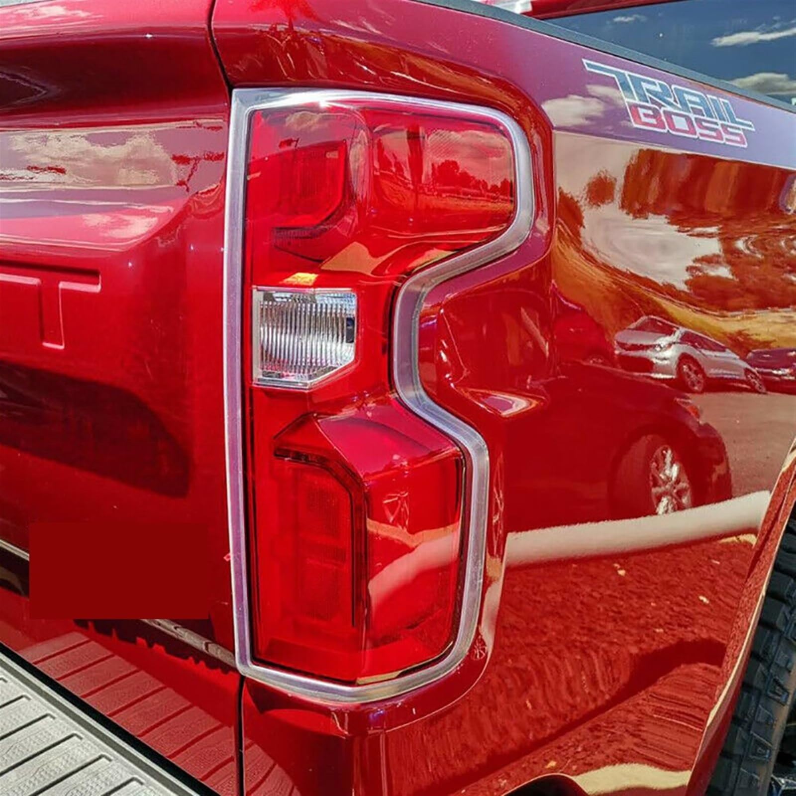 2 szt., dla Chevroleta, Silverado 2019 2020, tylna osłona