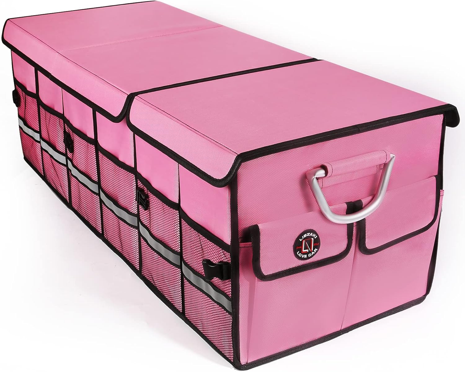 LI LIBZAKI Big Car Trunk Organizer, Cargo Organizer SUV