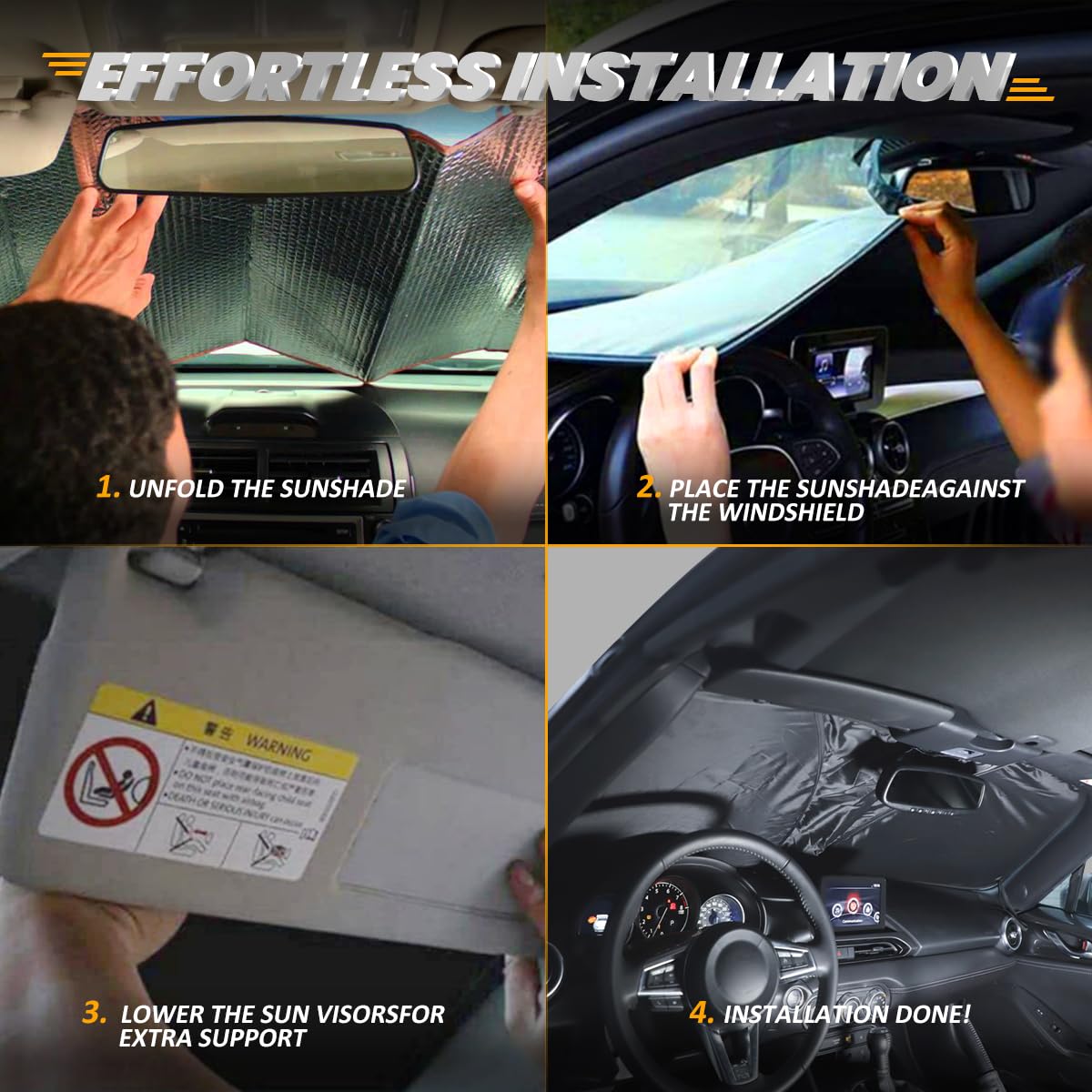 Copertura del Parabrezza Dell'auto Sostituzione per Mazda CX-30 2020-2025, Parasole per Parabrezza per Auto all'interno Pieghevole, Protezione Antipolvere Riflettente UV Copertura del Parabrezza Dell'auto Sostituzione per Mazda CX-30 2020-2025, Parasole per Parabrezza per Auto all'interno Pieghevole, Protezione Antipolvere Riflettente UV