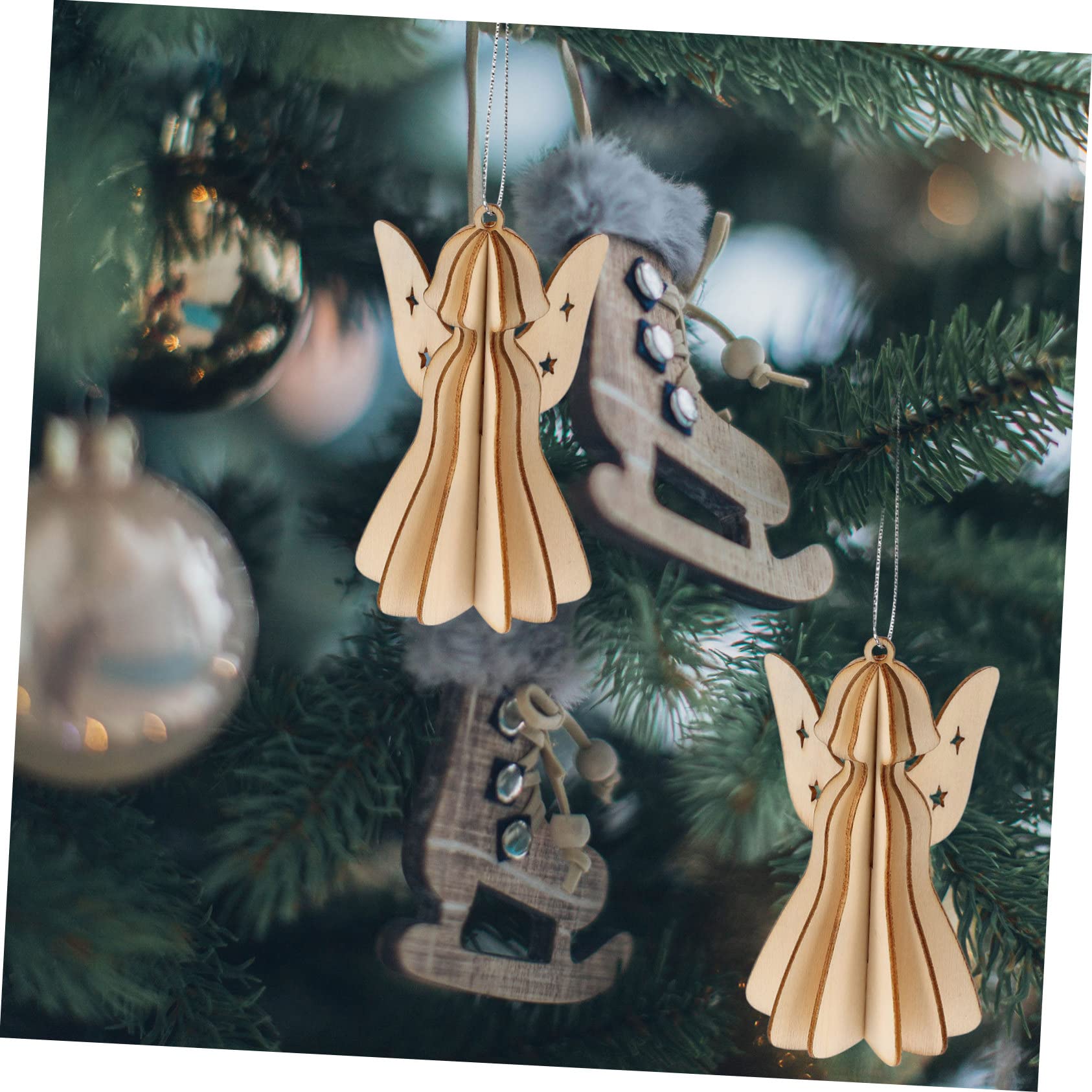 SEWACC 30pièces Ornements De Décorations Non Pour Pour Sapin De Et Décorations