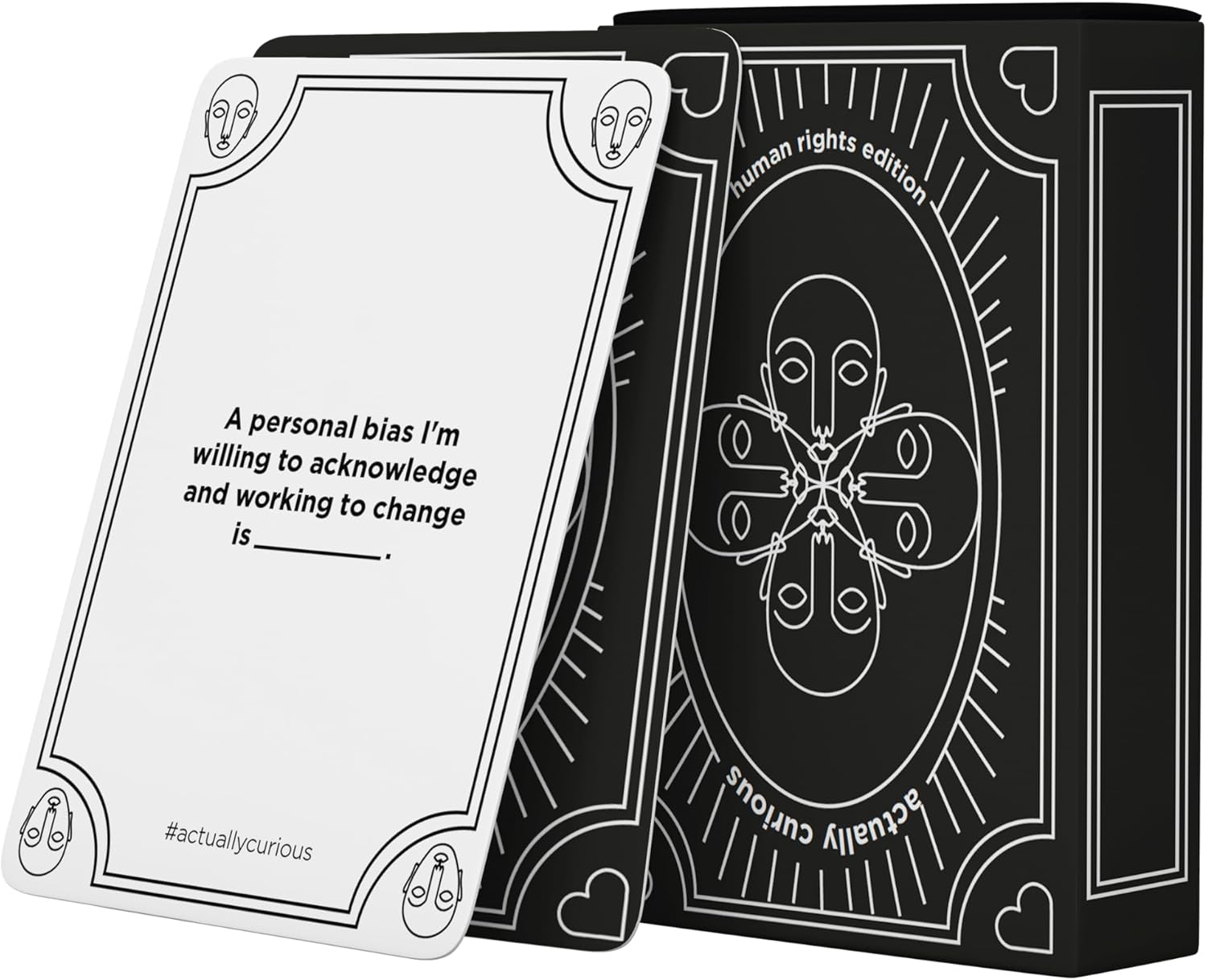 Actually Curious Human Rights Edition – Human Rights Conversation Cards, Social Justice Card Game, 52 Deep Conversation Questions & Discussion Prompts for Educators, Facilitators, Book Groups & Teams