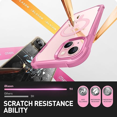 Miniatura 6 de i-Blason Ares - Funda para iPhone 15iPhone 14iPhone 13 6.1 pulgadas compatible con MagSafe protector de pantalla integrado carcasa de cuerpo