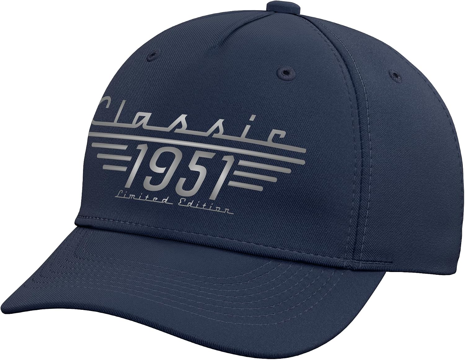 75th Birthday Classic 1951 for Dad Grandpa Him Husband Adjustable Baseball Hat