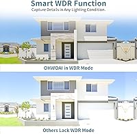 Vista 8 de 《130° Wide Angle & 2-Way Audio》Wireless Security Camera System Outdoor, WiFi Cameras Systems Video Surveillance DVR Kits