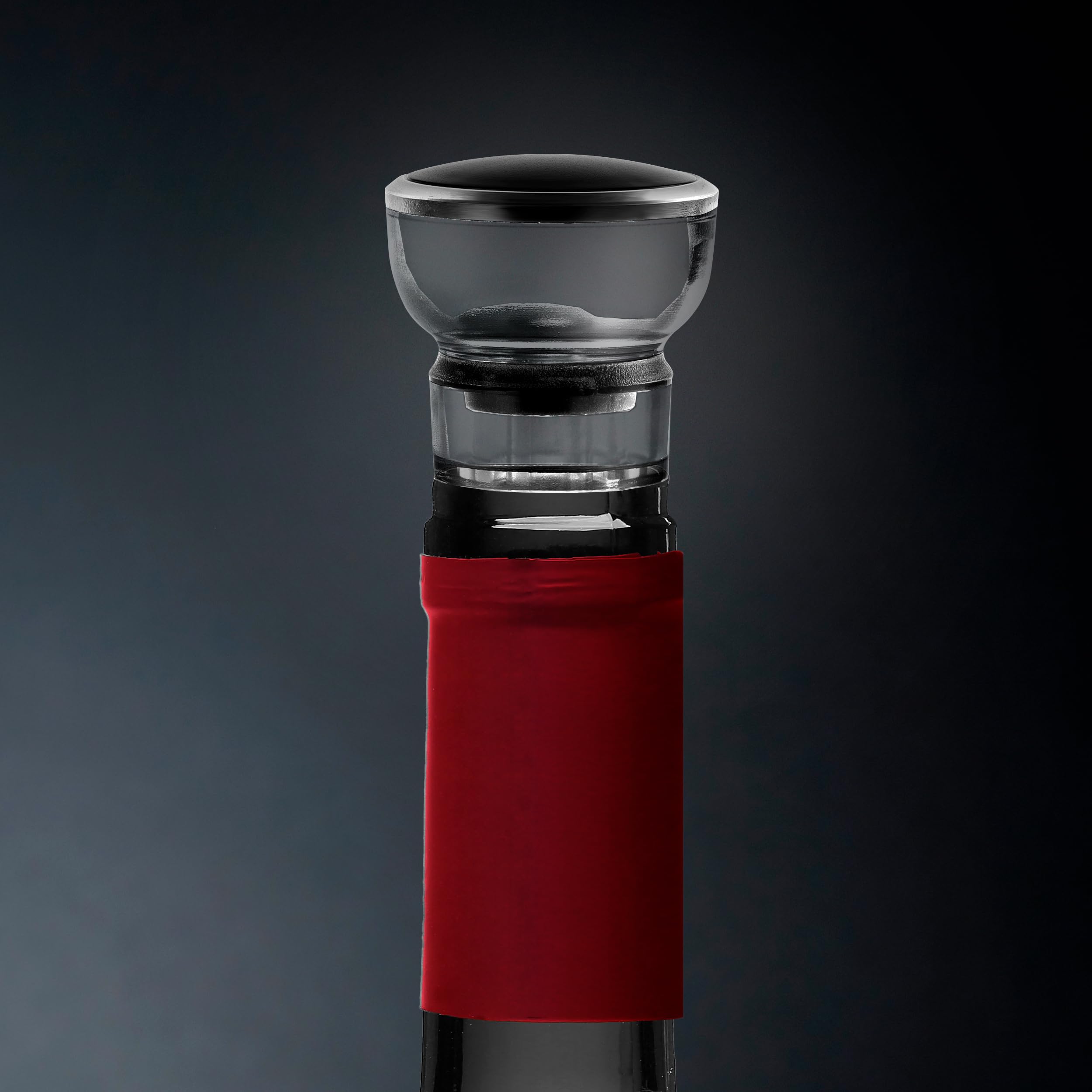 Ufesa EasyClassy Cavatappi elettrico con valigetta, apribottiglie vino LED, tappo antigoccia, estrattore d'aria, batteria Ni-MH, wireless, USB-C