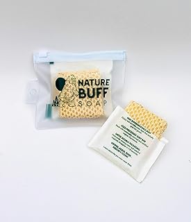 2-Pack Biodegradable Soap Unscented Travel-Sized Camping Soap Bars -All-...