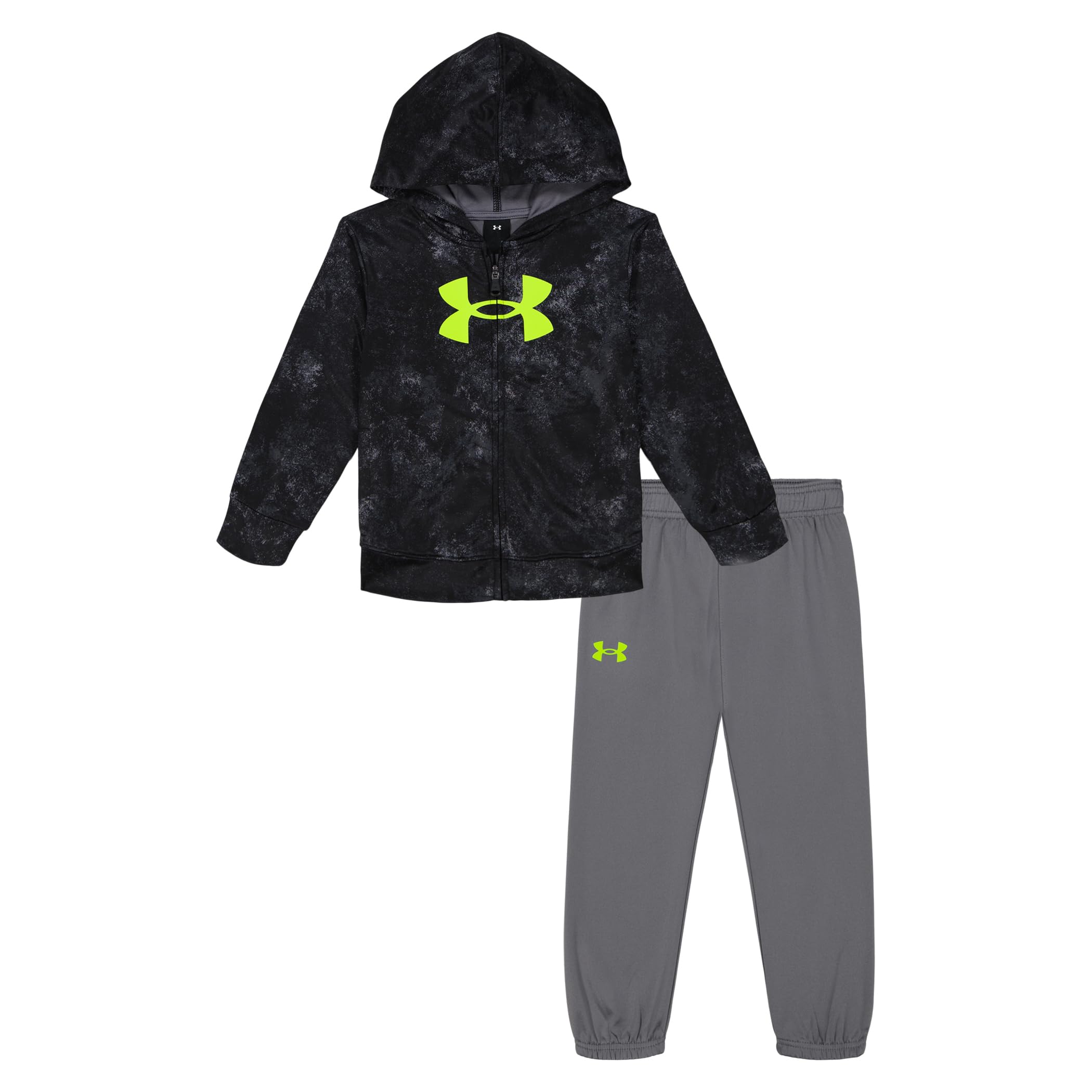 Under Armour Boys' 2-Piece Hoodie Set, Full Zip Sweatshirt and Fleece Pants