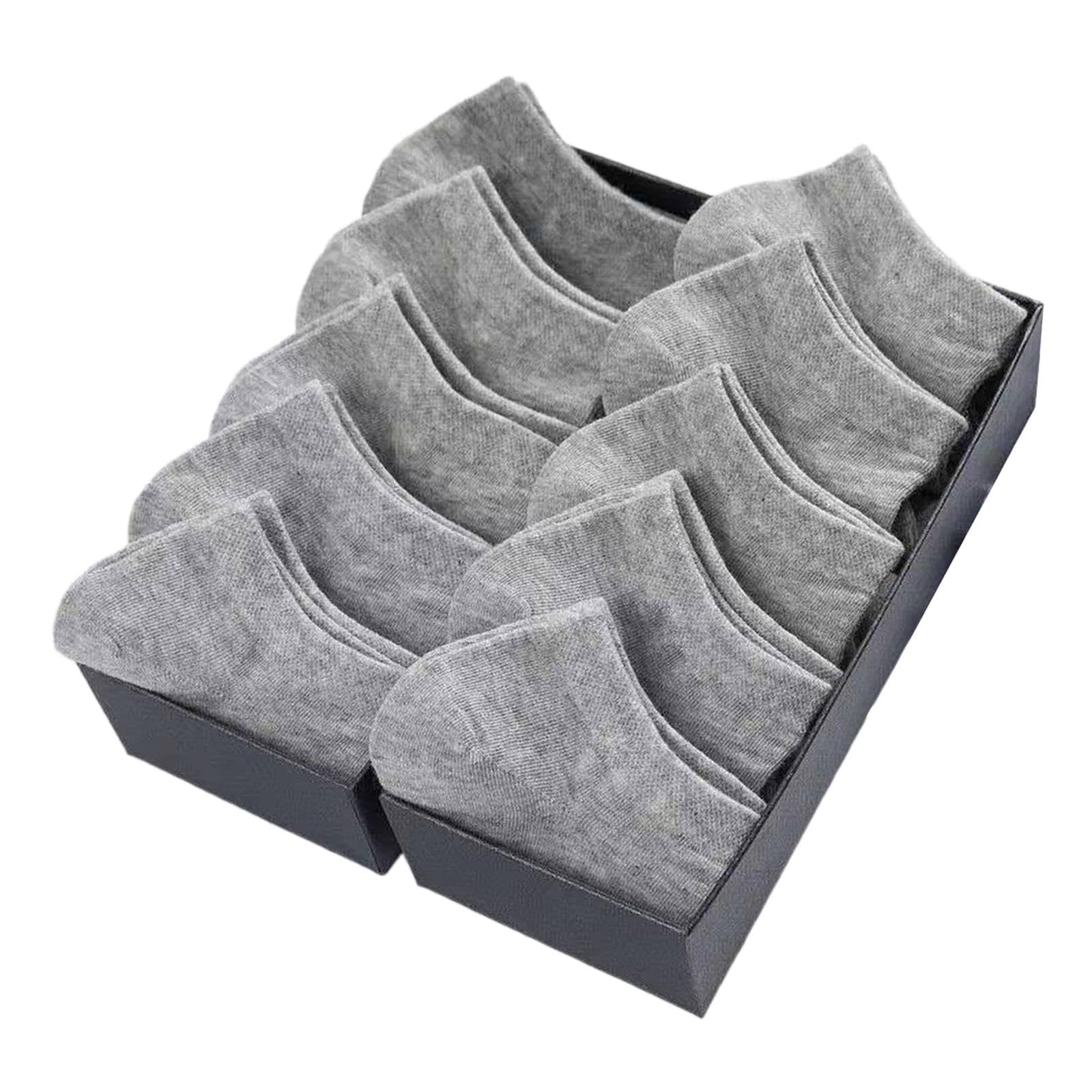 nivaa 10 Pairs Ankle Socks Casual for Men/Women Athletic Ankle Socks Low Cut Socks Gray-picture-42