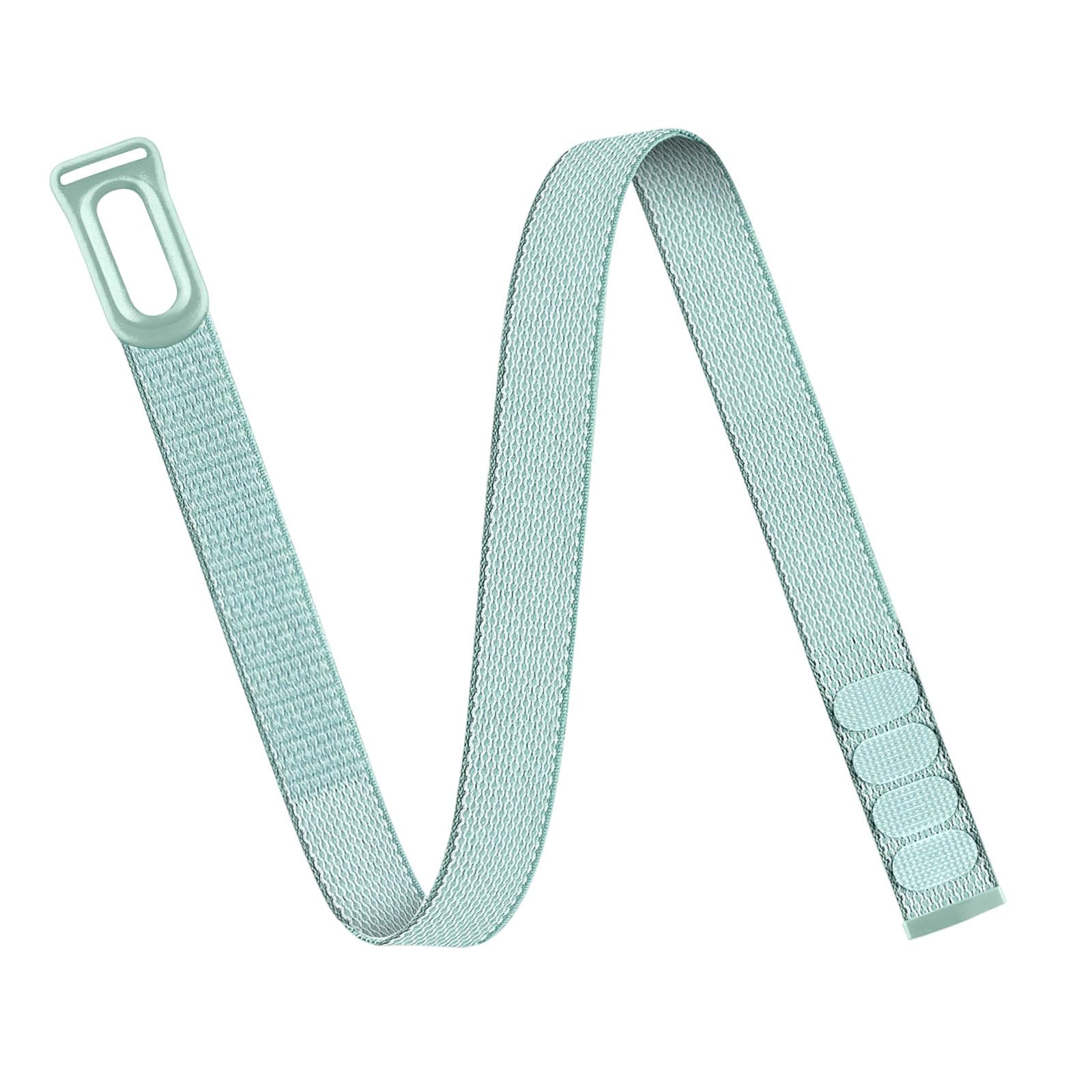 Strap for Google Fitbit Air Bicep Band, Adjustable Elastic Woven Sport Straps for Men Women, Replacement Nylon Bicep Arm Bands for Running Gym Strength Training Training (Green, L (500mm/19.6 in))