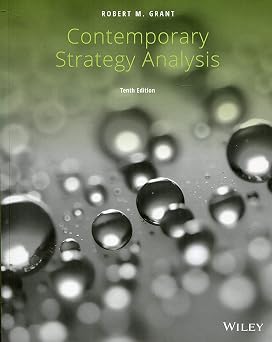 Contemporary Strategy Analysis