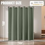 VANZAVANZU No Hooks Required 256GSM Waffle Weave Shower Curtain, Hotel Luxury Quality, Water Resistant, Machine Washable, Weighted Hem, 72 x 75 inches, Green