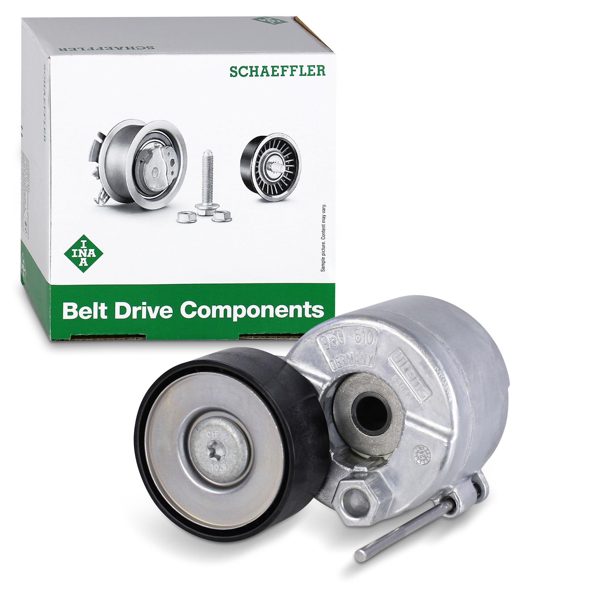 INA 534 0728 10 Riemenspanner Keilrippenriemen Kompatibel mit VW Multivan VI SGF, SGM, SGN 04L145299B 04L145299D 04L145299E