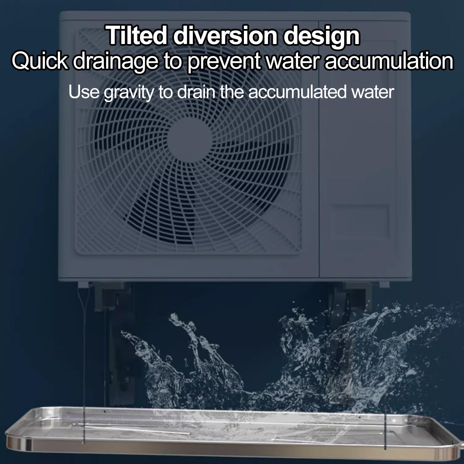 Bac De Récupération Des Condensats AC Universel Pour Cliatiseur,Bac De