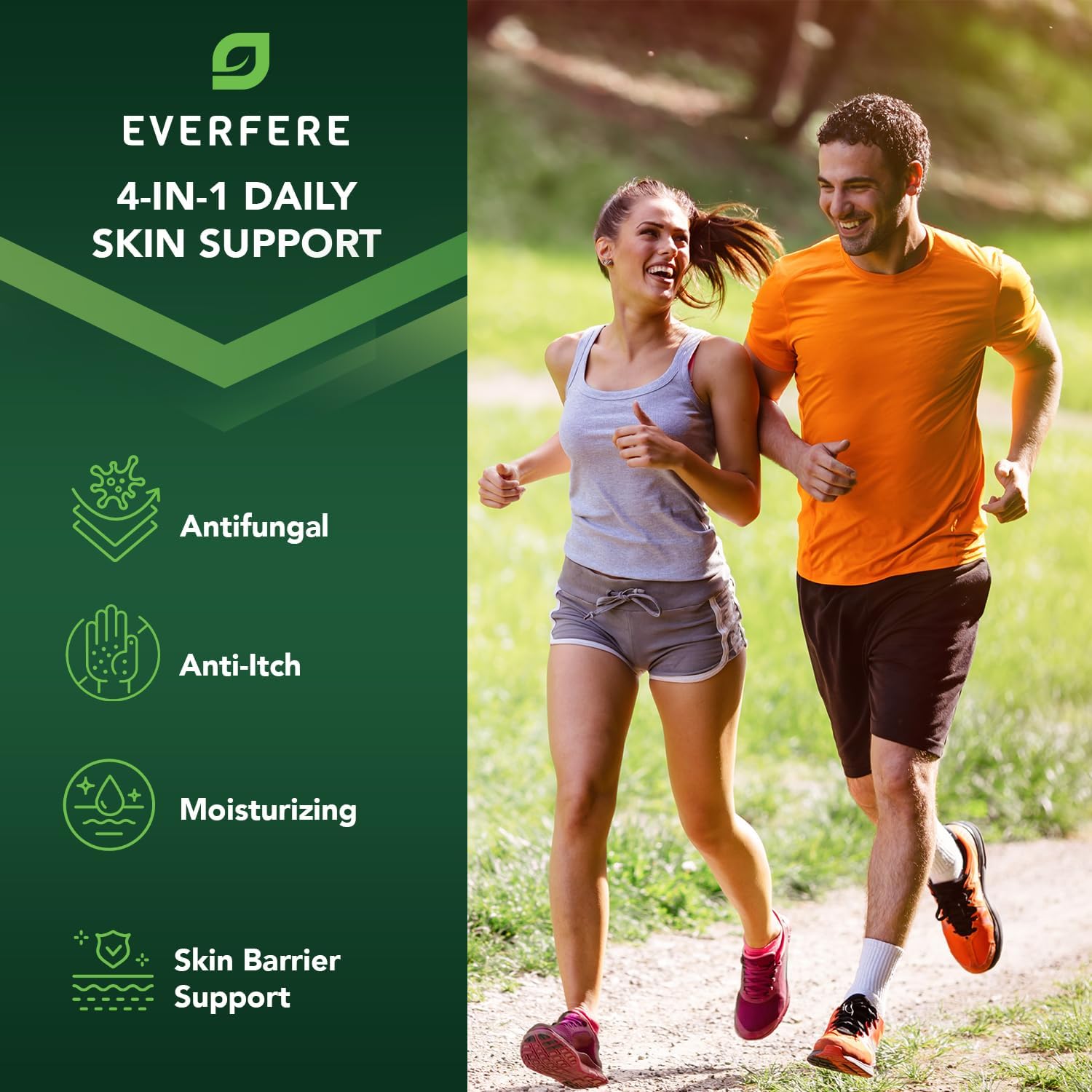 Antifungal Cream for Athletes Foot Treatment: Relief from Jock Itch Ringworm & Skin Fungus – Advanced Dual Antifungal Formula with Botanicals for Daily Anti-Itch Soothing Skin Care Adults & Kids 60g - Image 4