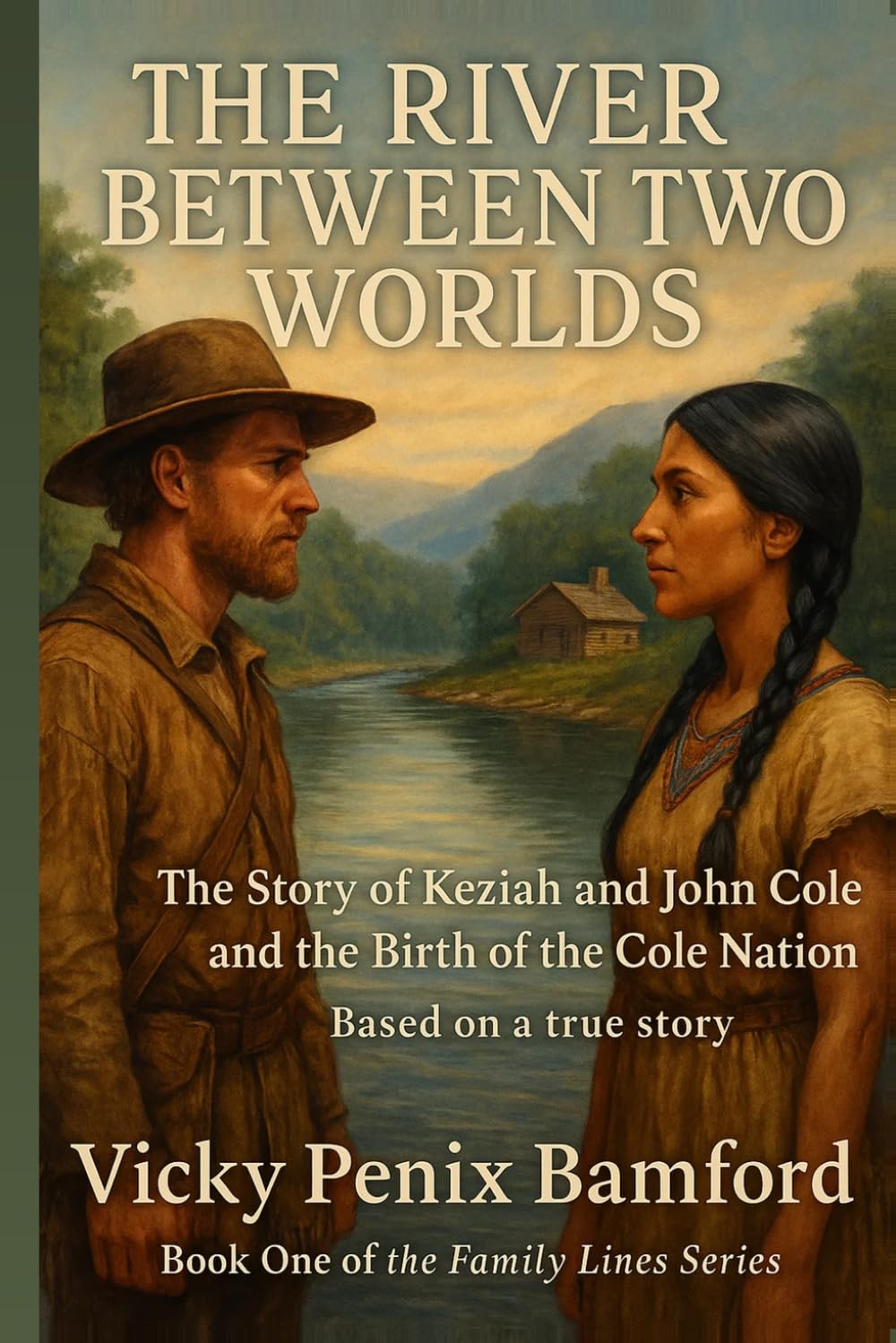 River Between Two Worlds: The Story of Keziah and John Cole and the Birth of the Cole Nation (The Family Lines Series)