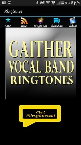 Gaither Vocal Band Ringtones Fan App – vue 2