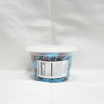 Poppin Crunch Cotton Candy Gushers Candy Snacks 1-2 LBS - Choice of Sweet or Sour Bonbon Candies Corn Sugar